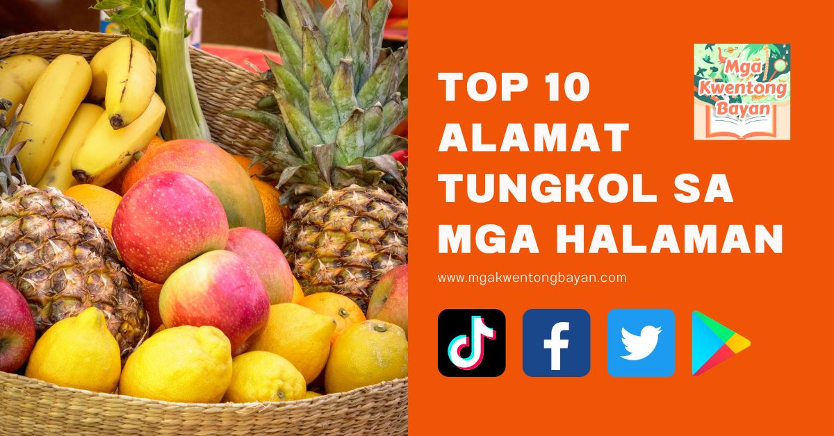 Top 10 Alamat Tungkol Sa Mga Halaman